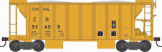 Bowser 43103 HO Scale 70 Ton Ballast Hopper with Side Chutes Conrail CR 52653