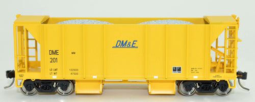 Bowser 43135 HO Scale 70 Ton Ballast Hopper with Side Chutes DM&E 232