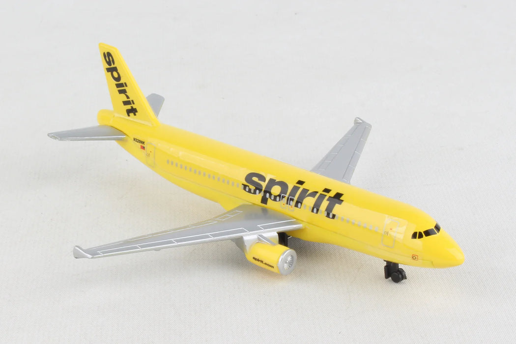 DARON RT3874 Spirit Airlines AIRBUS A320 Die Cast Model Plane