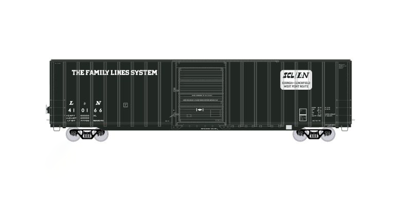 Exactrail Platinum EP80403-1 HO Scale Berwick 7580 Appliance Boxcar Family Lines L&N 410166