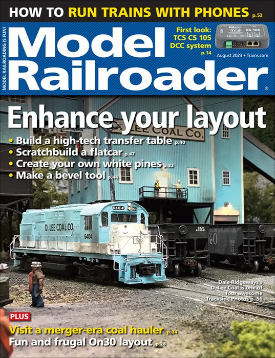 Kalmbach Model Railroader August 2023