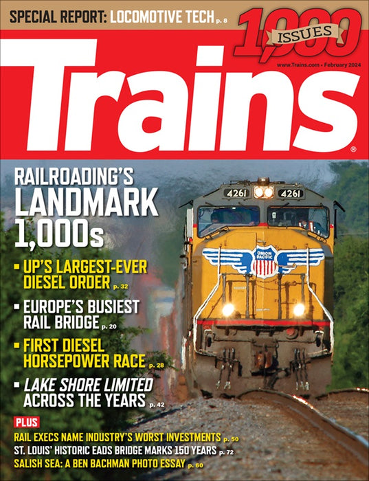 Kalmbach Trains Magazine February 2024