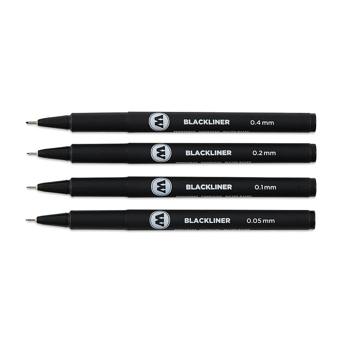 Molotow Liquid Chrome Marker Set - 1mm 2mm and 4mm