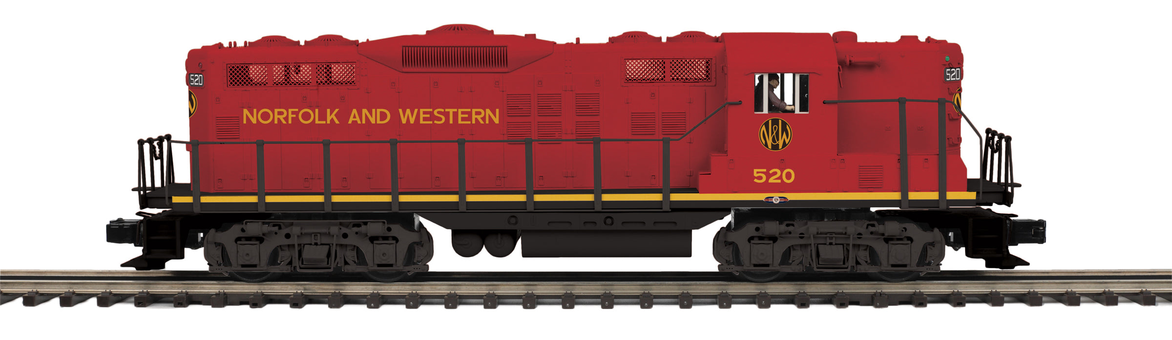 MTH 20-21520-1 Norfolk & Western GP-9 #520 Diesel Engine with Proto-Sound 3.0