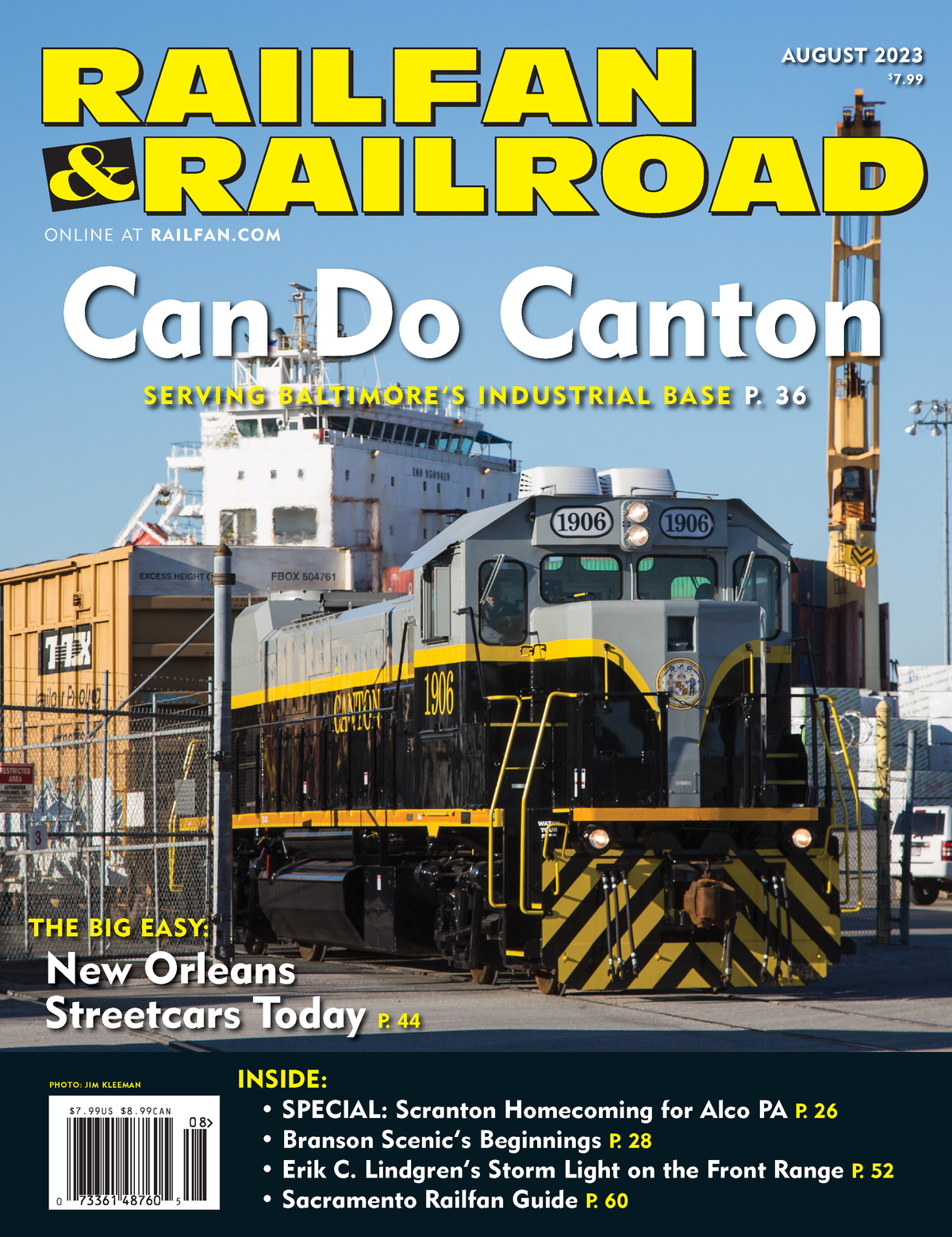 Railfan & Railroad Magazine August 2023 — White Rose Hobbies