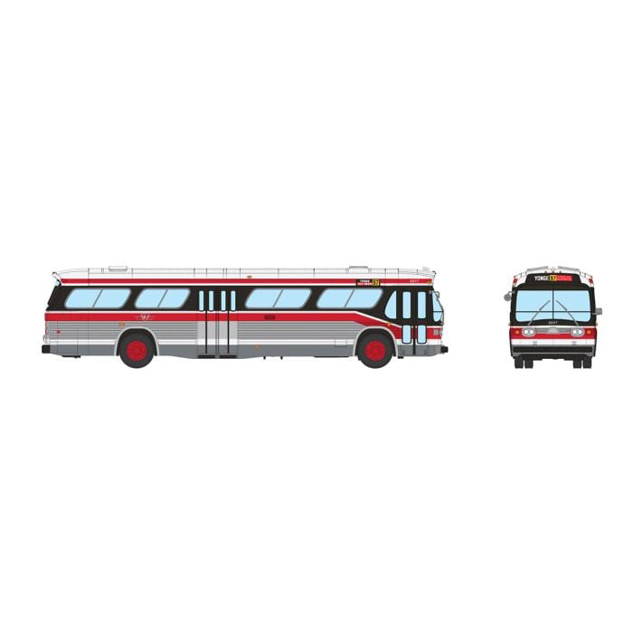 Rapido 751102 HO Scale Deluxe New Look Suburban Bus - TTC - CLRV scheme 8897