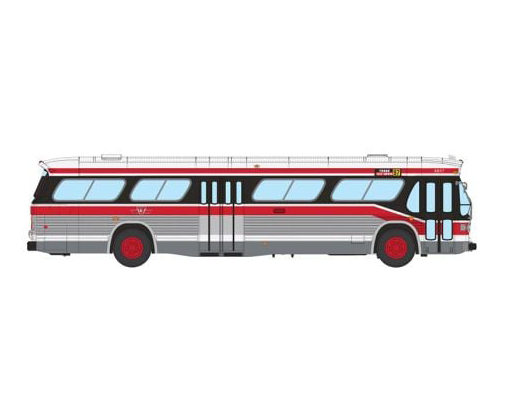 Rapido 751102 HO Scale Deluxe New Look Suburban Bus - TTC - CLRV scheme 8897