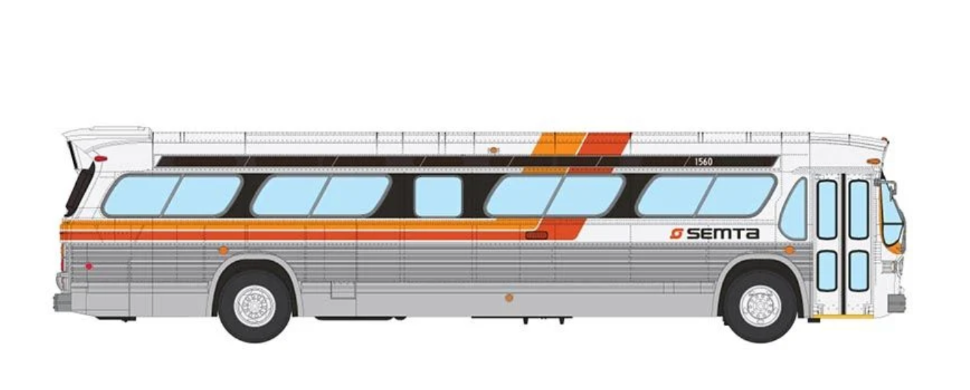 Rapido 753133 HO Scale Deluxe New Look Suburban Bus - SEMTA 1560