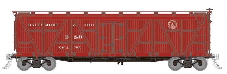 Rapido Trains 177206A HO Scale FGE R7 Reefer Baltimore & Ohio B&O (Ice ...