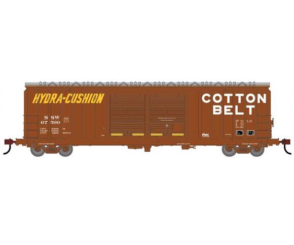 Roundhouse 1358 HO Scale 50' FMC 5283 DBL Door Boxcar Cotton Belt SSW ...