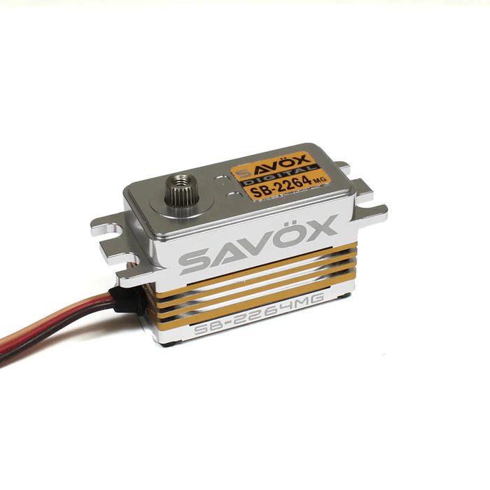 Savox SB-2264MG Low Profile High Voltage Brushless Servo