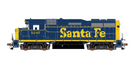 ScaleTrains 39202 HO Scale EMD GP30 Santa Fe "Pinstripe" ATSF 1284