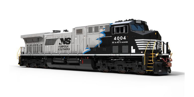 ScaleTrains 39887 HO Scale GE AC44C6M Norfolk Southern “Black Mane” NS 4004 - DCC Sound