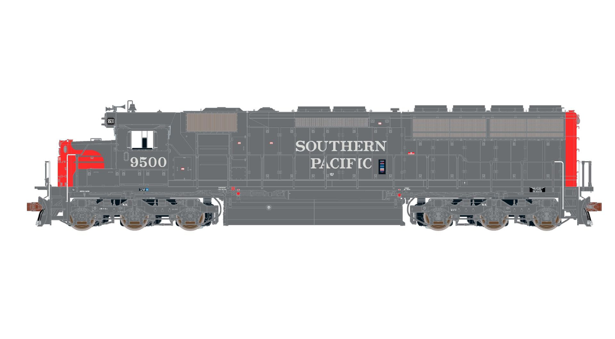 ScaleTrains Museum Quality 70091 HO Scale EMD SD45X Southern Pacific 9500 DCC & LokSound