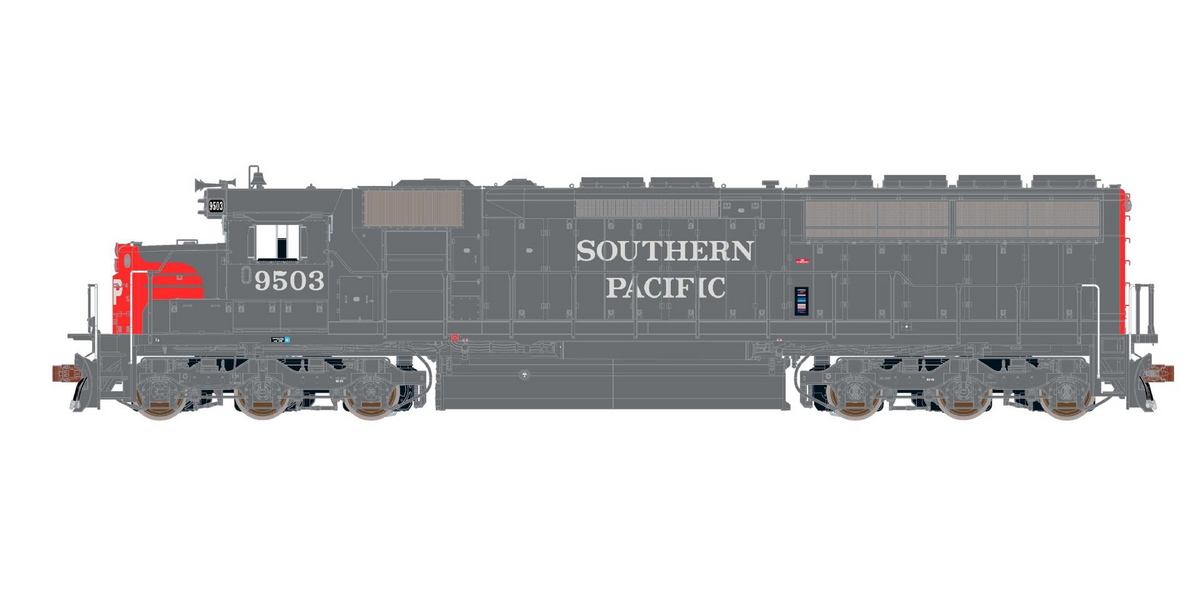 ScaleTrains Museum Quality 70097 HO Scale EMD SD45X Southern Pacific ...