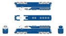 ScaleTrains Museum Quality 70100 HO Scale EMD SD45X Southern Pacific "Ex-EMD" SP 9504