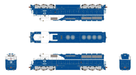 ScaleTrains Museum Quality 70105 HO Scale EMD SD45X EMD Demonstrator "SP Style" 4202 DCC & LokSound