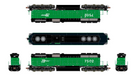 ScaleTrains Rivet 38790 HO Scale EMD SD40-2B Burlington Northern BN 7502 - DC