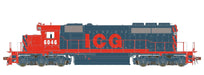 ScaleTrains Rivet 38812 HO Scale EMD SD40-2 Illinois Central Gulf ICG 6046 - DC