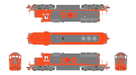 ScaleTrains Rivet 39038 HO Scale EMD SD40-2 Ex-ICG Patched EMD 6040 - DC