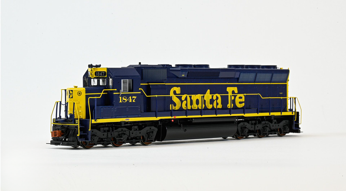 ScaleTrains Rivet 39709 HO Scale EMD SD45 Phase Ib1 Santa Fe Pinstripe —  White Rose Hobbies