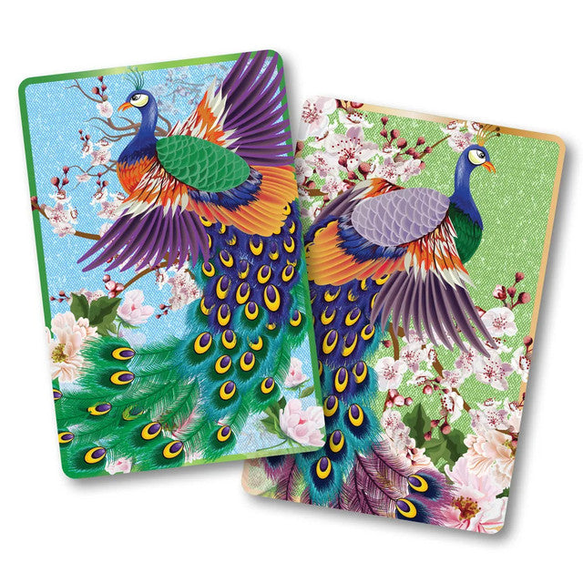 Springbok 91-76045 Proud Peacocks Playing Cards (2 Packs)