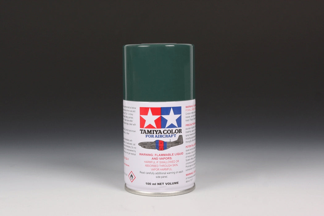 Tamiya 86521 AS-21 Dark Green 2 (IJN) Lacquer Spray for Aircraft