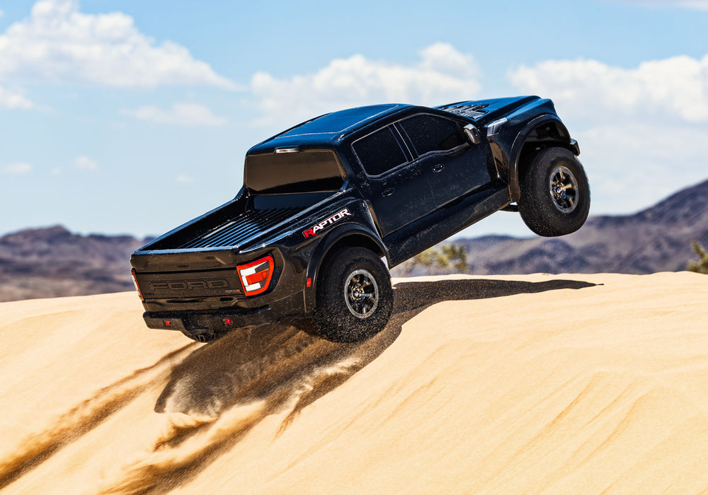 Traxxas 101076-4 Black 1/10 Pro Scale Ford Raptor R™ 4x4 VXL Replica Truck