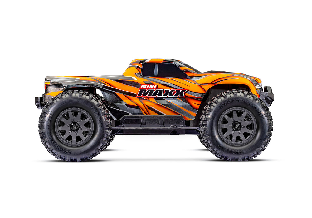 Traxxas 107154-1 Orange Mini Maxx® 4X4 RTR Brushless Monster Truck