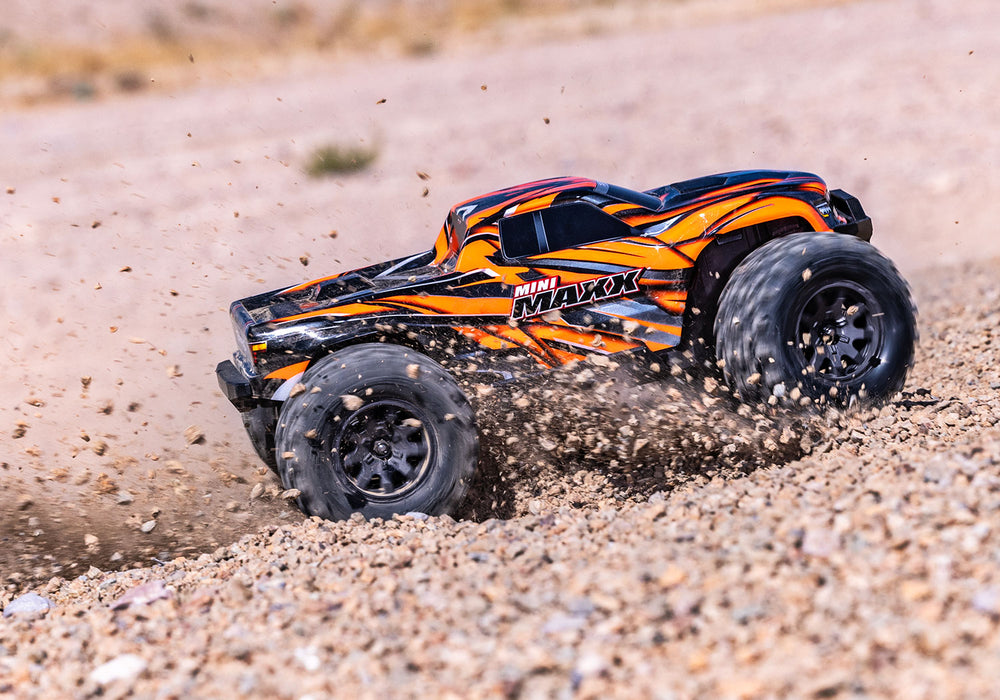 Traxxas 107154-1 Orange Mini Maxx® 4X4 RTR Brushless Monster Truck