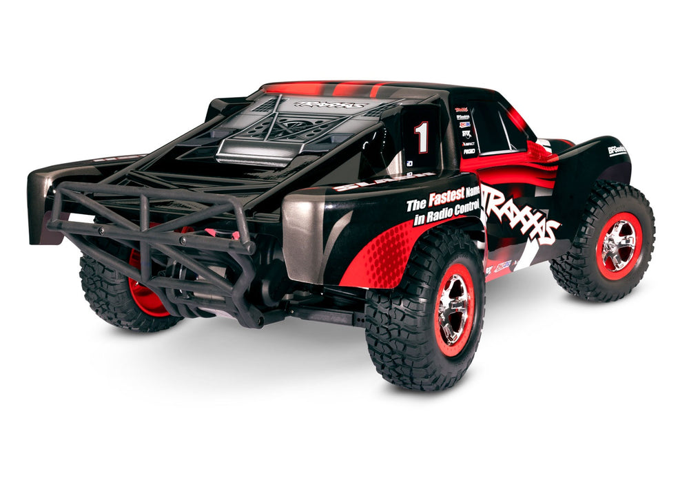 Traxxas 58034-8 Red Slash RTR 1/10 XL-5 Stadium Truck with Battery and ...