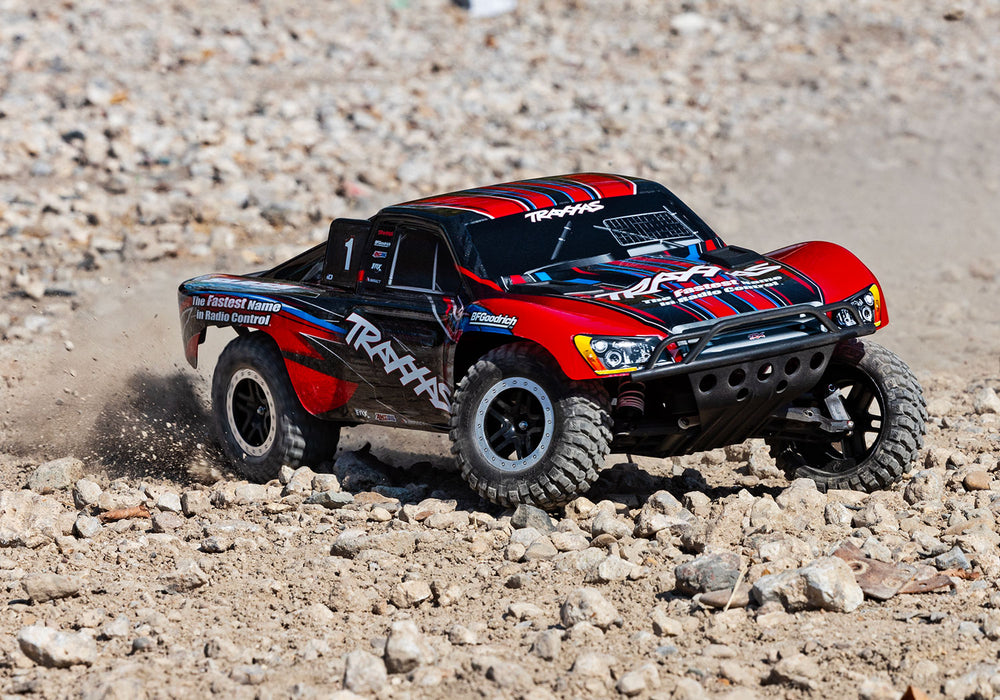 Traxxas 58134-4 Red 2WD Slash RTR 1/10 BL-2s Brushless Short Course Tr ...