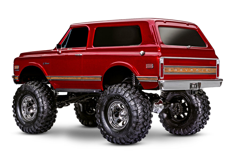 Traxxas 92086-4 TRX-4 Red RTR High Trail 1972 Chevy Blazer Trail Crawler