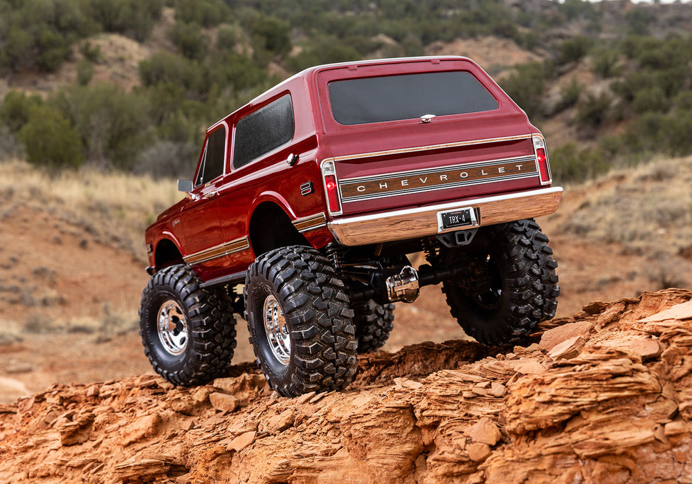 Traxxas 92086-4 TRX-4 Red RTR High Trail 1972 Chevy Blazer Trail Crawler