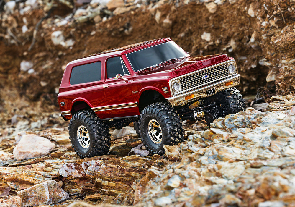 Traxxas 92086-4 TRX-4 Red RTR High Trail 1972 Chevy Blazer Trail Crawler