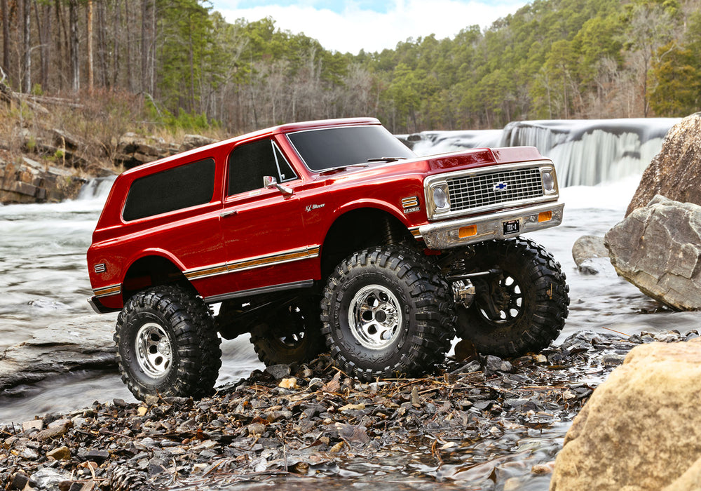 Traxxas 92086-4 TRX-4 Red RTR High Trail 1972 Chevy Blazer Trail Crawler