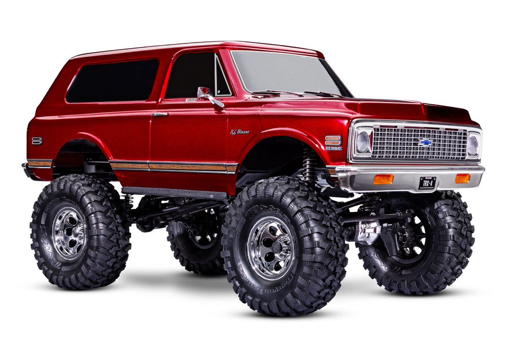 Traxxas 92086-4 TRX-4 Red RTR High Trail 1972 Chevy Blazer Trail Crawler