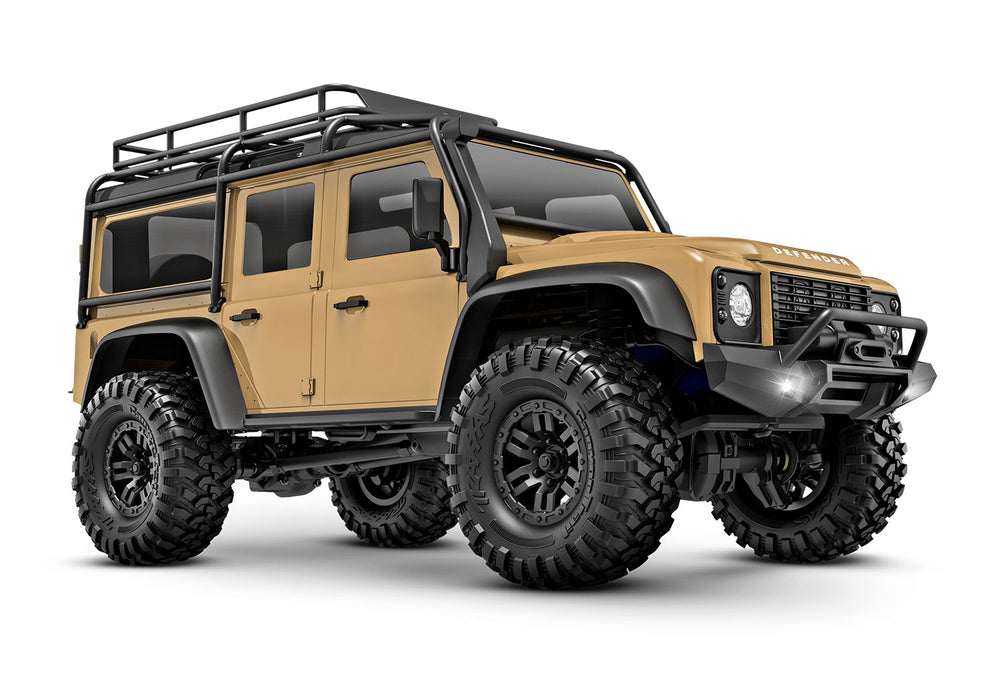 Traxxas 97054-1 Tan 1/18 TRX-4m Scale and Trail Crawler with Land Rover Defender Body