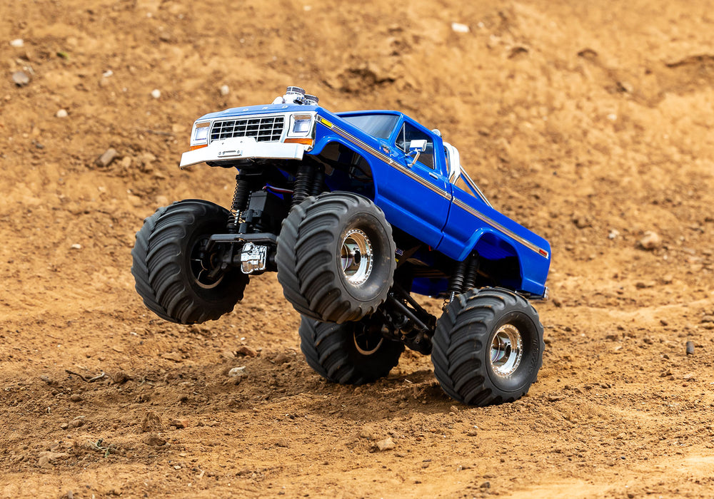 Traxxas 98044-1 Blue 1/18 TRX-4MT Ford F-150 Truck Monster Truck