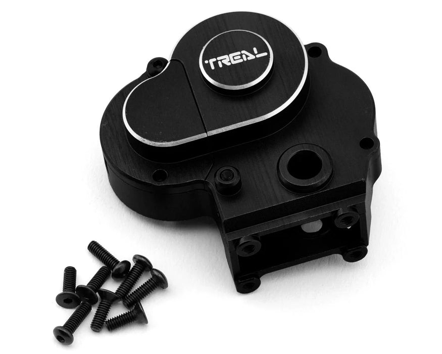 Treal Hobby (X003LB2NH9) Black Aluminum Transmission Housing for UTB18 Capra