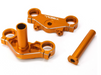 Treal Hobby (X003XB1H8D) Orange CNC Aluminum Triple Clamp Set for LOSI PROMOTO