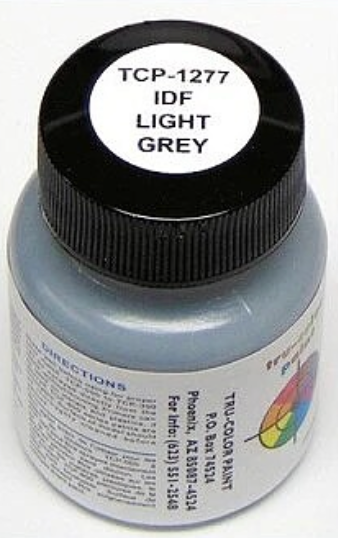 Tru-Color 1277 FS36375 IDF Light Ghost Grey 1 oz. Acrylic Model Paint