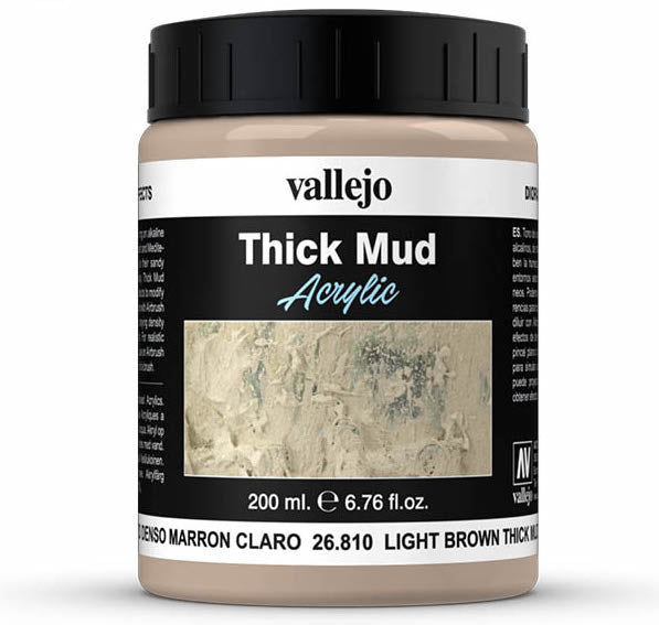 Vallejo Weathering Effects - Light Brown Thick Mud