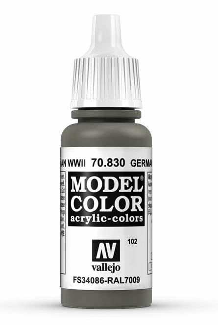 Vallejo 70.830 German Field Grey WWII Model Color 17ml Bottle