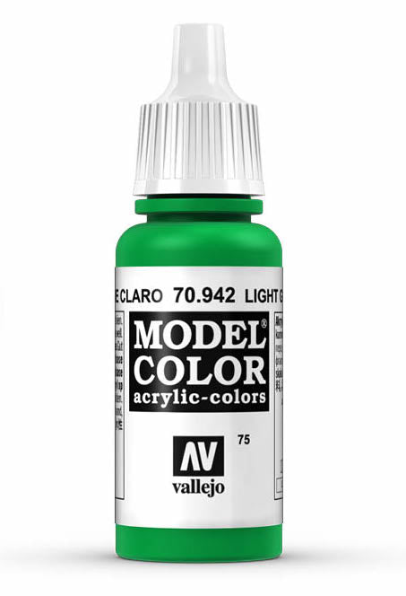 Vallejo 70.942 Light Green Model Color 17ml Bottle