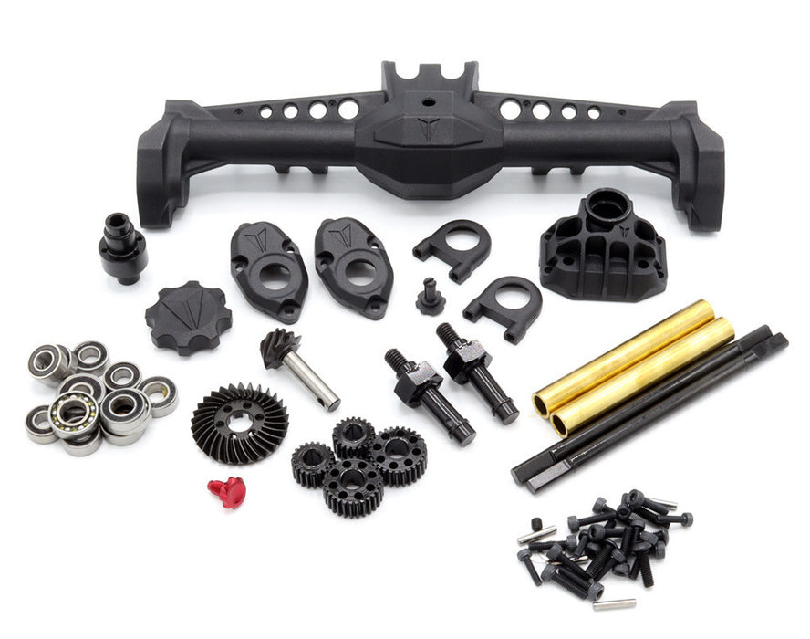 Vanquish Products VPS08601 Black Aluminum Rear F10 Portal Axle Set ...