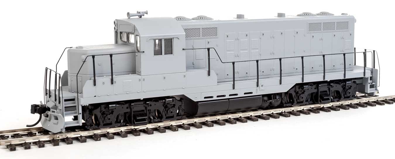 Walthers Mainline 910-10400 HO Scale EMD GP9 Ph II Chop Nose Undecorated (Gray) DC