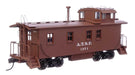 Walthers Proto 920-103206 HO Scale 1300-Series Wood Caboose Santa Fe '1938-41 Scheme' ATSF 1371