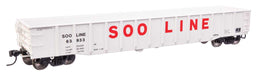 Walthers Proto 920-105525 HO Scale 53' Thrall Gondola SOO Line 63969