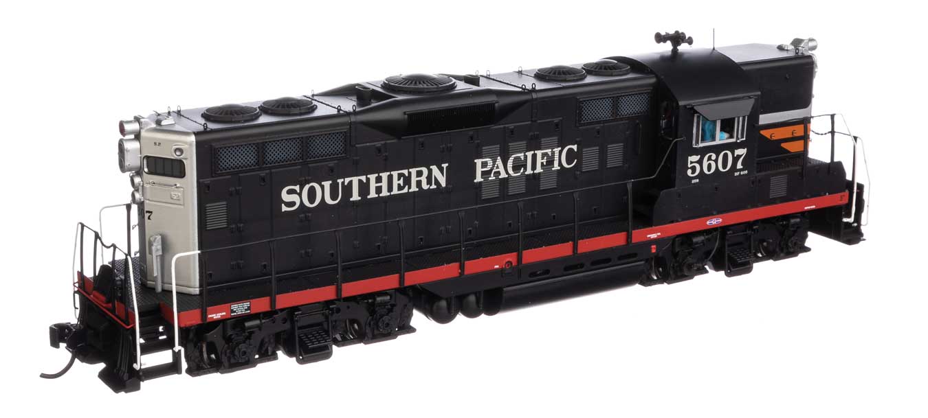 Walthers Proto 920-42721 HO Scale EMD GP9 Ph II Southern Pacific "Black Widow" SP 5607 DCC & LokSound